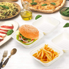 Hamburger Box Flip-top Takeout Food Container Lunch Box Hamburger Container