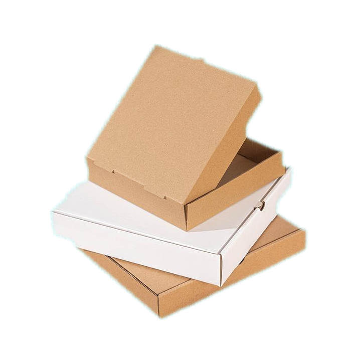 Kids DIY Blank Pizza Box Kit - Non-Toxic White Craft Boxes for Birthday Parties or School Art, Paint & Design Your Own Pizza Box