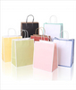Custom Kraft Paper Bag for Coffee and Milk Tea Biodegradable for Clothing Store Gifts Features Printed Logo
