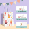 Gift Bag Paper Bag with Handle Party Birthday Wedding Small Paper Shopping Bag (Popsicles)