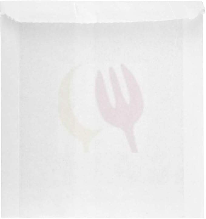 White Grease Resistant Gusseted Paper Sandwich Bags for Packaging for Sandwiches and Deli Foods Oil-proof Paper Bag