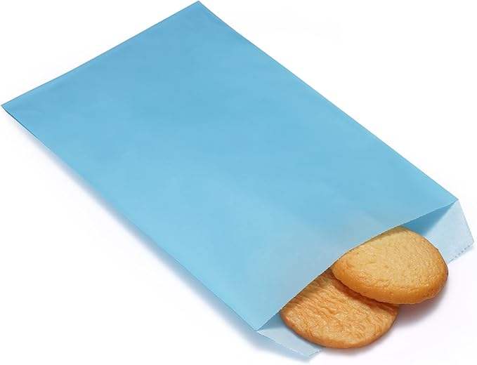 Customized Size Kraft Paper Bags Used for Packaging Food Bread Pizza Hamburgers Biscuits Etc Oil-proof Paper Bag