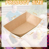 Customized Printing Services for Disposable Paper-based Packaging for Fast Food and Other Food Products Food Trays