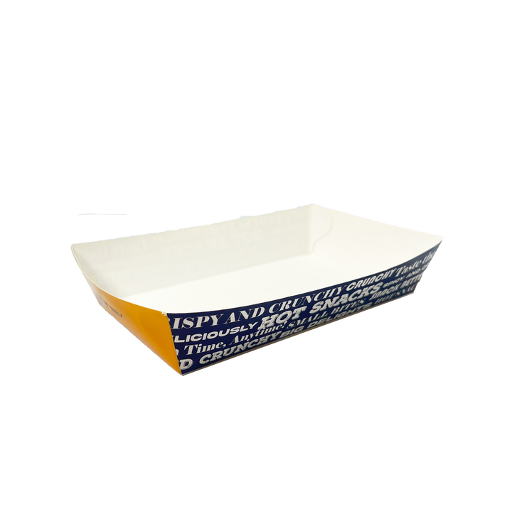 Customized LOGO Pattern Disposable Food Packaging Tray Container Made of Food Grade Material Food Trays
