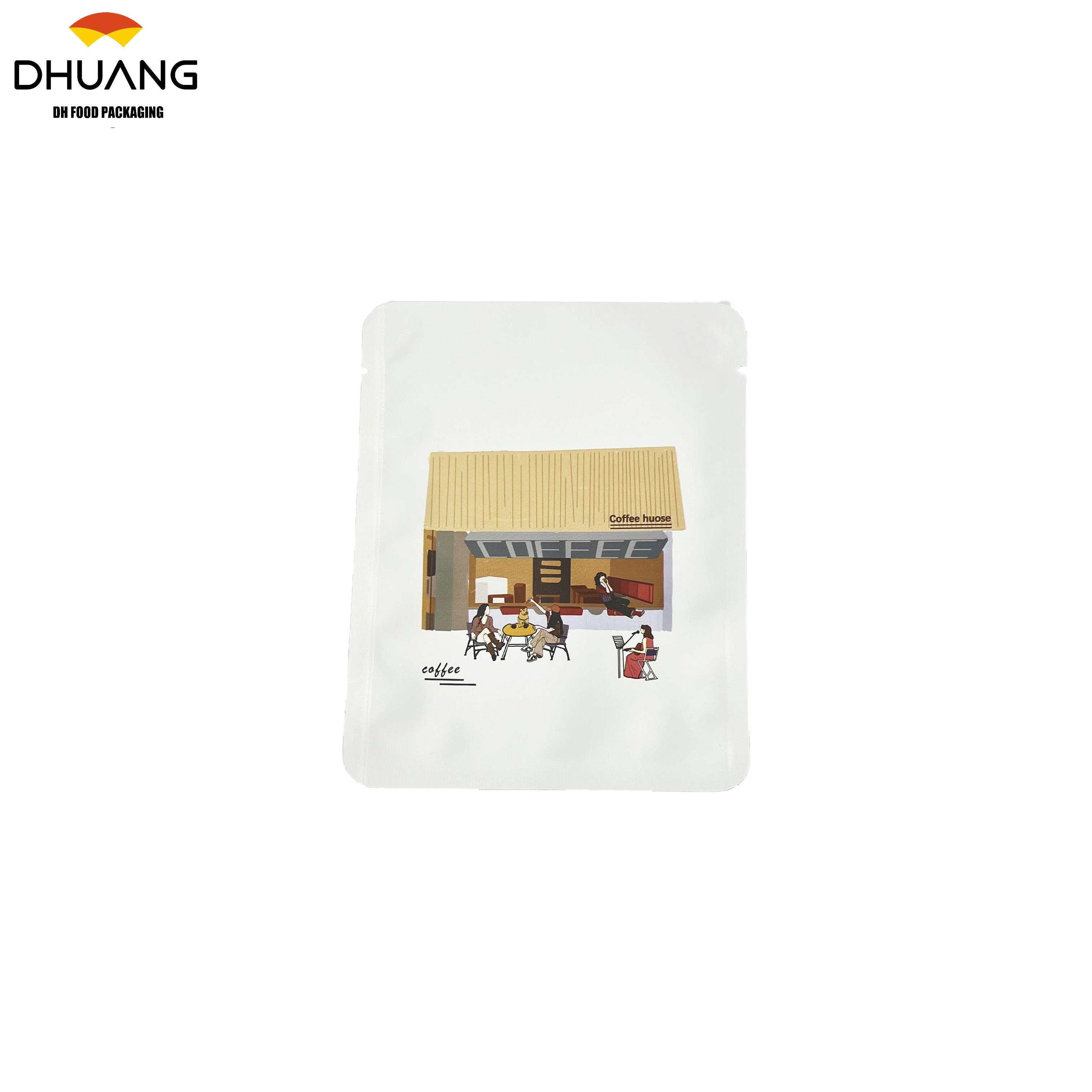 Food-grade Portable Disposable Ear-shaped Coffee Packaging with Aluminum Foil Sealing and Kraft Paper Wrapping Coffee Bags