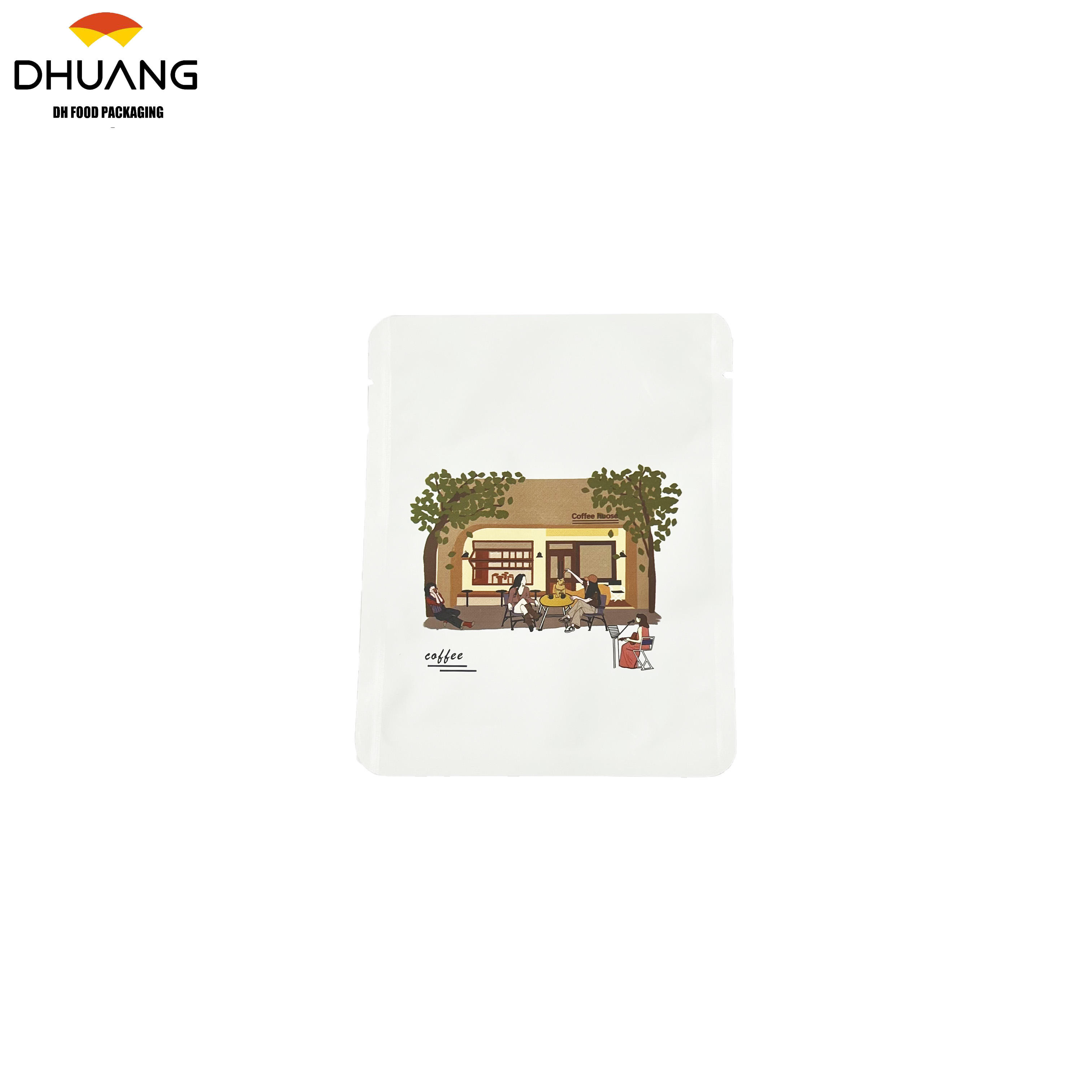 Food-grade Kraft Paper Packaging with Portable Aluminum Foil sealed One-time Disposable Ear-shaped Coffee Packaging Coffee Bags