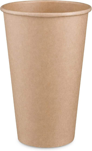 Double-Wall Kraft Disposable Brown Unbleached Eco-Friendly Coffee Cups Printed Handle Formerly Comfy Package Coffee Cup
