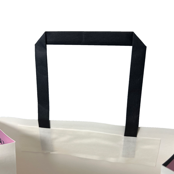 Hand-held Shopping Bags with Your Own Logo Customizable Brown Kraft Paper Food Takeaway Retail Shopping Bags
