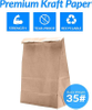 Disposable Kraft Paper Bag for Bread Toast Storage Oil-Resistant Takeout Food Packaging with Square Bottom Logo Custom Bread Bag