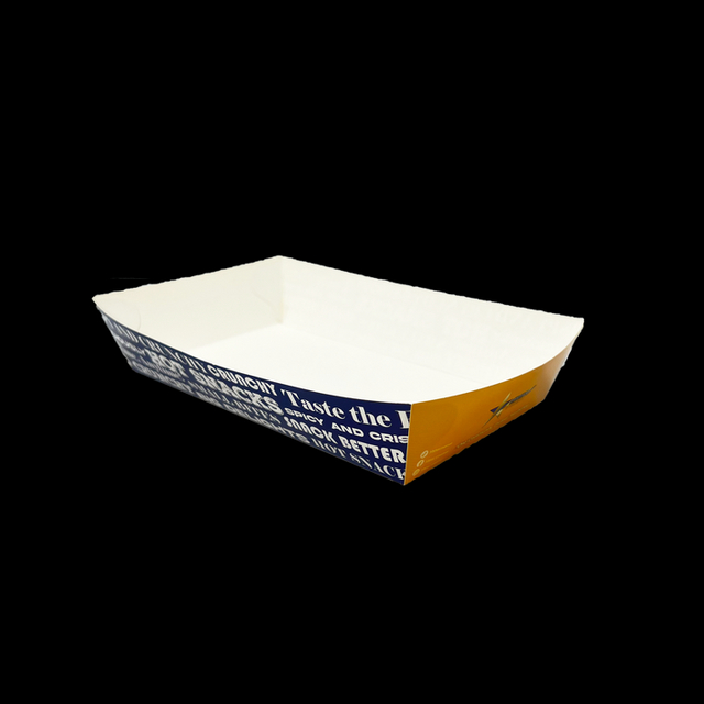 Customized LOGO Pattern Disposable Food Packaging Tray Container Made of Food Grade Material Food Trays