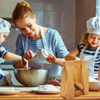 Window Bread Bag Paper Bag Biodegradable Baked Goods Storage Label Seal Sticker Custom Bread Bags