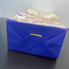 Eco Friendly Kraft Brown Flat Bottom Paper Grocery Bag Fast Food Packaging Take Out Deli Carrier Bags Bulk Oil-proof Paper Bag