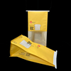 Brown Paper Bread Bag with Window Sealable Tin TAB Locking Baking Bag Coffee Bean Cookies CUSTOM Bread Bags