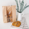 Customized Pattern LOGO with Window Bread Bag with Label Bread Baking Food Packaging Bag Custom Bread Bags