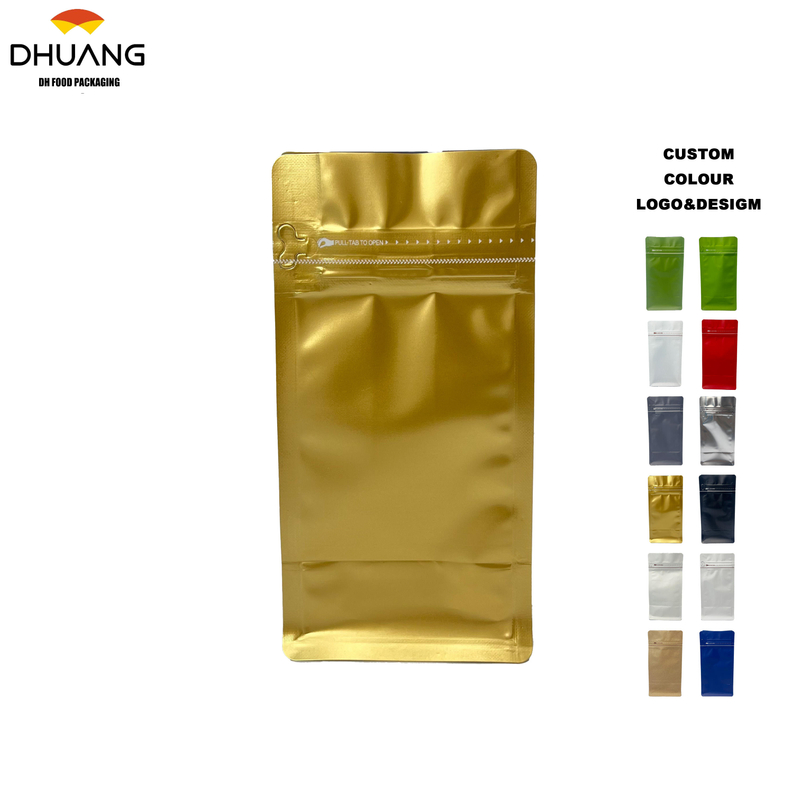 Customized logo Coffee Packaging Bags Sealable Suitable for Coffee Beans Storage Coffee Bags