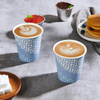 Disposable 10 Oz Paper Coffee Cups Kraft Material Biodegradable PE Paint Coat for Hot Cold Beverages Coffee Cup
