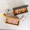 Disposable Kraft Paper Pizza Box Delivery Box Sturdy Corrugated Custom Pizza Box