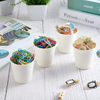 5oz White Disposable Coffee Cup - for Bathroom Gargling Party Travel and Picnic Coffee Cup