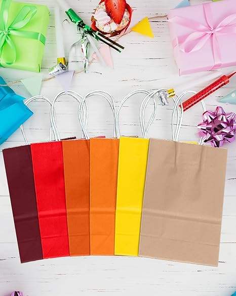 Customizable Wholesale Gift Bags with LOGO and Handles Large Capacity Suitable for Retail Packaging Multi-purpose Shopping Bags