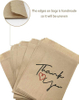 Paper Gift Bags Kraft Paper Is Used for Candies Snacks Biscuits Baking celebrations and Parties and Oil-proof Paper Bags