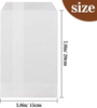 Biscuit and Candy Food Packaging Toasted Bread Lightweight Snack Bags Oil-proof Paper Bags