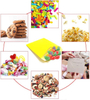 Custom Size Kraft Paper Treat Bags for Candy Buffet for Wrapping Cookies Bread Hamburgers Chemicals Oil-proof Paper Bag