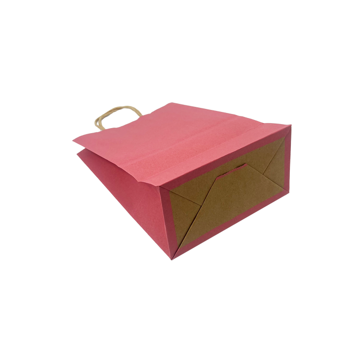 Customized Kraft Paper Bags for Simple Packaging of Candies Color Scheme Gift Bags for Retail Sale Shopping Bag