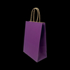 Hand-held Leather Paper Bag with Simple and Colorful Design Custom-printed with LOGO for Gift Packaging Shopping Bag