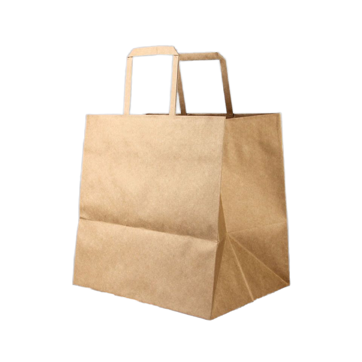Customizable Heavy-Duty Tear-Resistant Kraft Paper Bags Retail Packaging Logo Printing Available Various Colors Shopping Bags