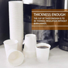 300 Pcs 6 oz Disposable Paper Cups, Hot Cold Beverage Drinking Cup for Coffee, Water, Tea, Juice (White)