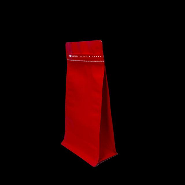 Customized Printing Eight-sided Flap Design sealed Bag Used for Storing Coffee Beans Waterproof and Moisture-proof Coffee Bags