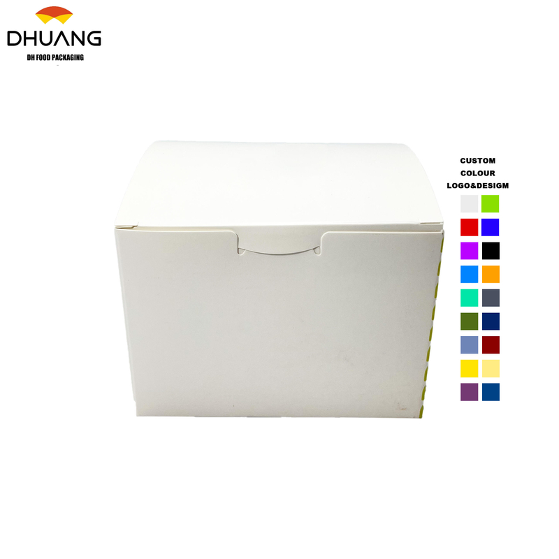 Customized Printed Fried Chicken Flip-top Folding Anti-frying Oil Packaging Box Wholesale Food Box