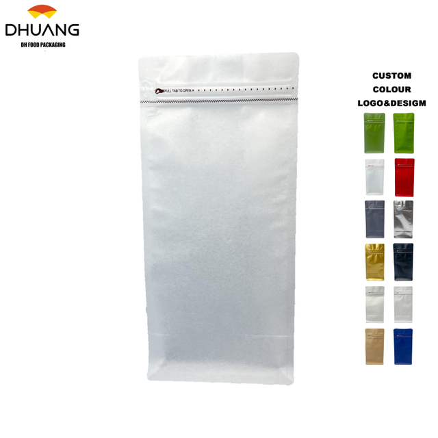 Customized Printing Vertical Layout Packaging Bags Food-grade Moisture-proof Sealed Coffee Beans and Candy Coffee Bags
