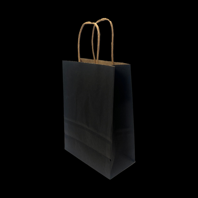 Customized Printed LOGO Is Available for Hand-held Cowhide Paper Bags Multiple Colors Are Available for Selection Shopping Bag