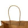 Recyclable Gift Small Business Handmade Kraft Paper in Various Sizes Price Customized with Handles Shopping Bags