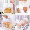 Customized Bread and Toast Bags with windows Paper Bags with Labels and Locks Crackers Coffee Beans CUSTOM Bread Bags