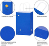60 Paper Bags Blue Gift Bags Handle Bulk Shopping Birthdays Weddings Business Parties