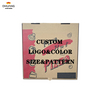 Designed with Cardboard Packaging Food Grade Custom of Various Sizes Suitable for Restaurant Custom Pizza Boxes