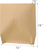200 Bags of Kraft Paper Greaseproof Paper for Sandwich Snack Baked Goods Custom Bread Bags