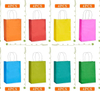 Paper Gift Bag with Handle, 5.8 "x 3.2" X 8.25" Kraft Paper Party Gift Bag, Suitable for Child's Birthday (8 Colors)