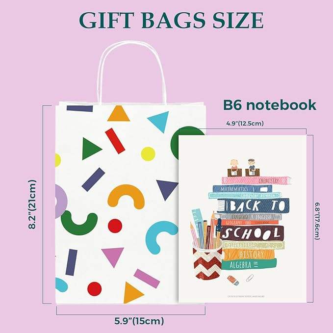 Recyclable Bulk Birthday Party Paper Shopping Bags Color Retail Gift Bag with Handling for Special Occasions
