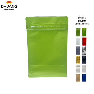 Sealed Storage Coffee Beans Food-grade Waterproof and Moisture-proof Flat-bottom Packaging Bags Custom Printing Coffee Bags