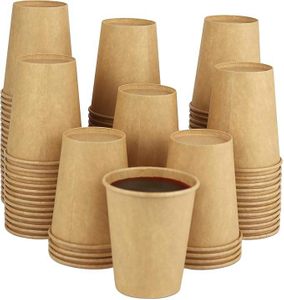 Paper Cup, Paper Coffee Cup 8 Oz., Hot Cup, Water Paper Cup Kraft Paper Cup