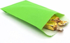 Small Green Greased Bread Paper Bag Wax Treated Packaging for Cookies Candies Chocolate Pastry Snacks Custom Bread Bags