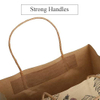 Brown Kraft Paper Bag with Handle Bulk Retail Shopping Bag for Business Use for Commodity and Exhibition for Cakes Shopping Bag