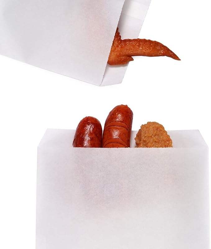 Quotidian White Mini Square Glassine Paper Bags Envelopes Mini Square Glassine Paper Bags Envelopes by Quotidian White