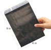Large Black Color Candy Buffet Packaging Paper Bags for Treats and Displays Oil-proof Paper Bag