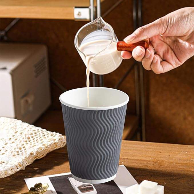 Heat-insulating Disposable Paper Cups Are Suitable for Outdoor Outings Business Trips Home Offices and Schools Coffee Cup