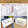 Customizable Takeout Containers - Recyclable Sandwich and Burger Boxes with Logo Printing for Catering Business Burger Box