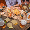 Kraft Paper Sandwich Cookie Bags Greaseproof Wax-Lined for Pastry Snack Treats Bread Baked Goods Fries Muffin Packaging